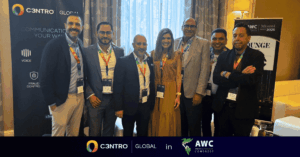 Photo of C3ntro Global team at AWC 2026
