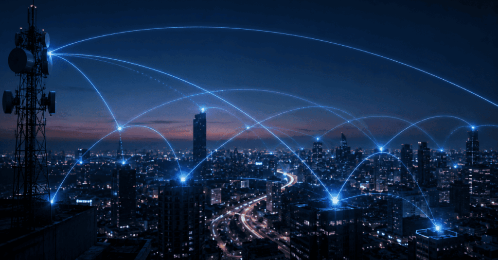 Cover image showing the evolution of wholesale voice services